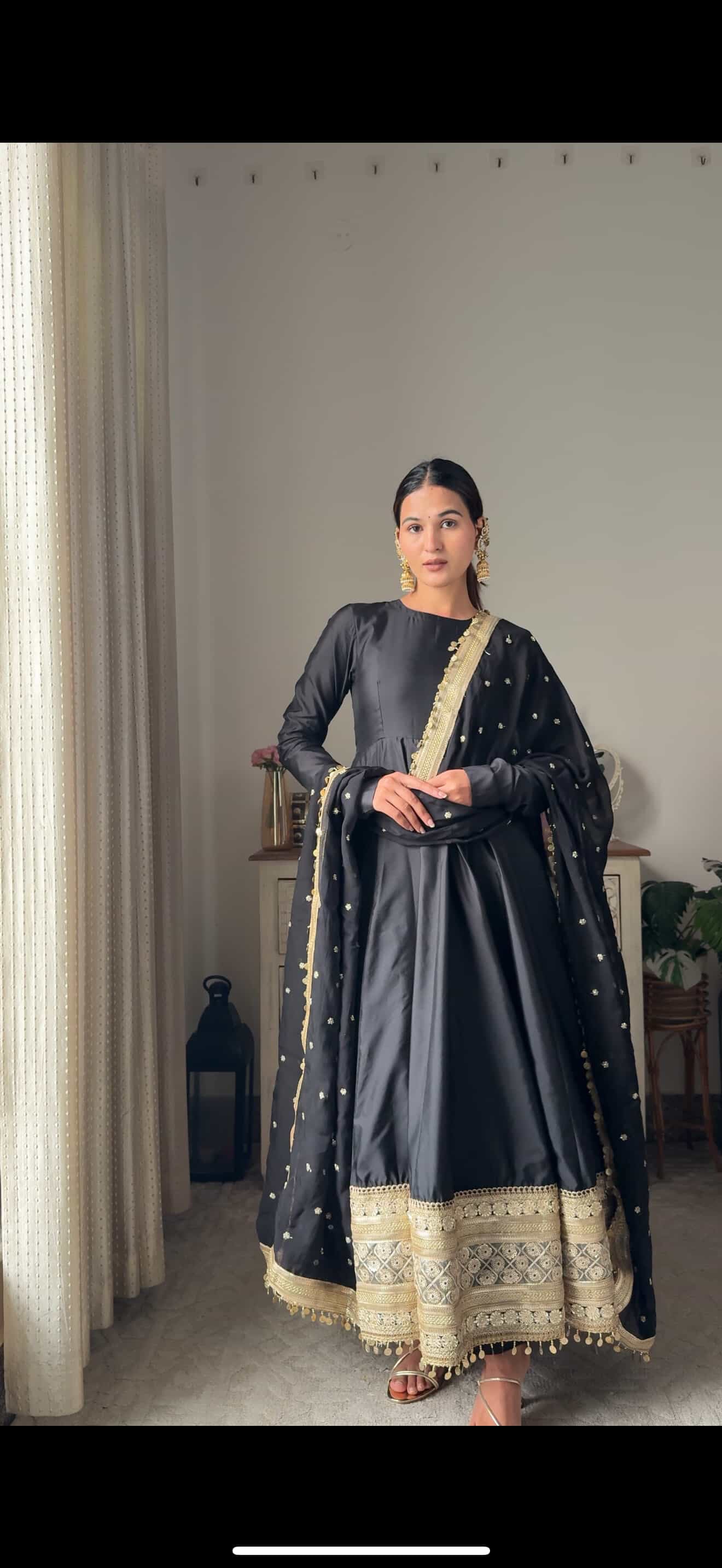 Black Noor Anarkali