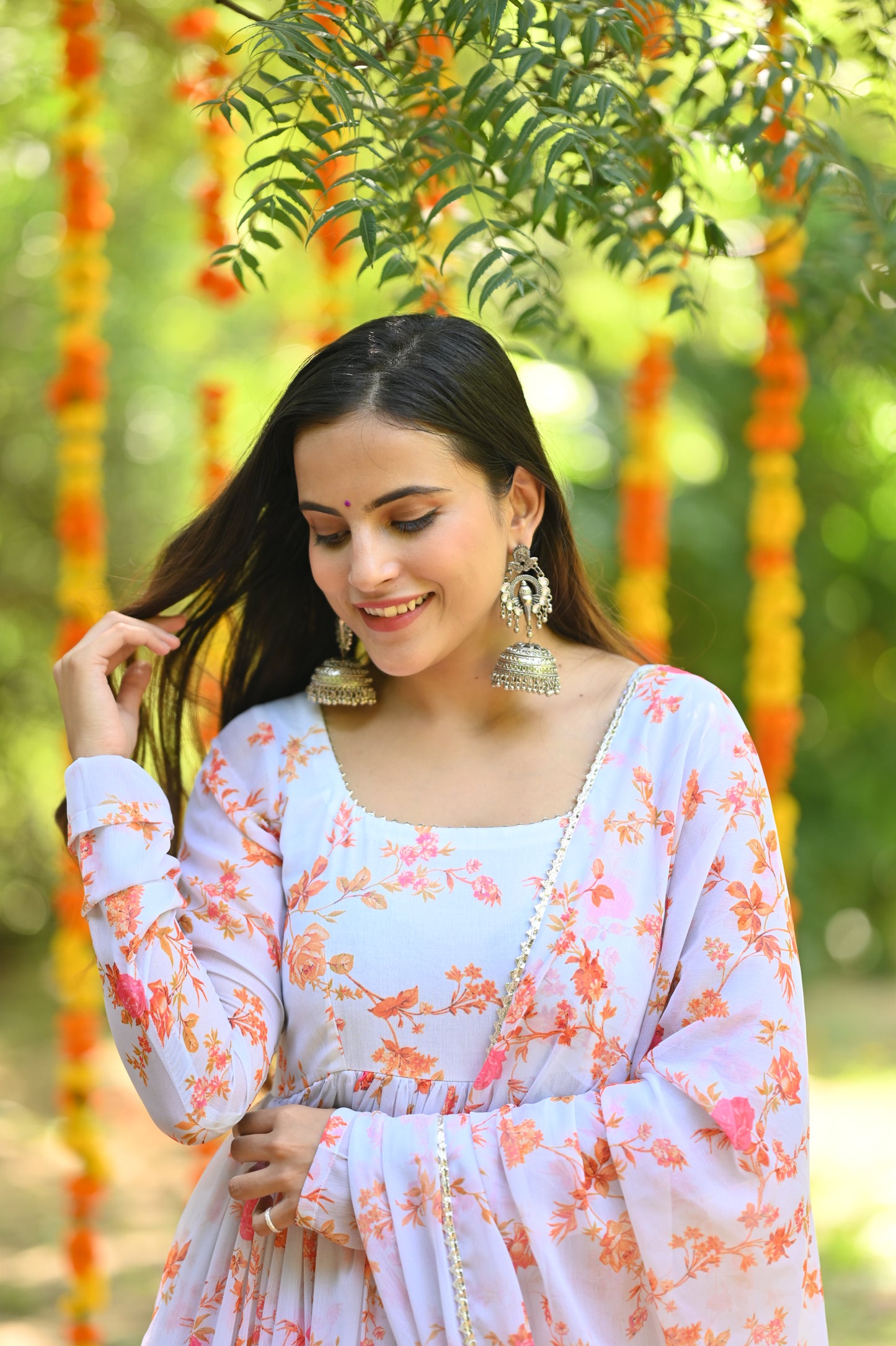 Marigold Anarkali
