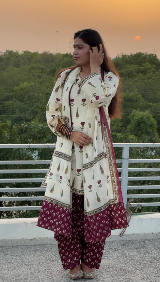 Kusum Suit Set