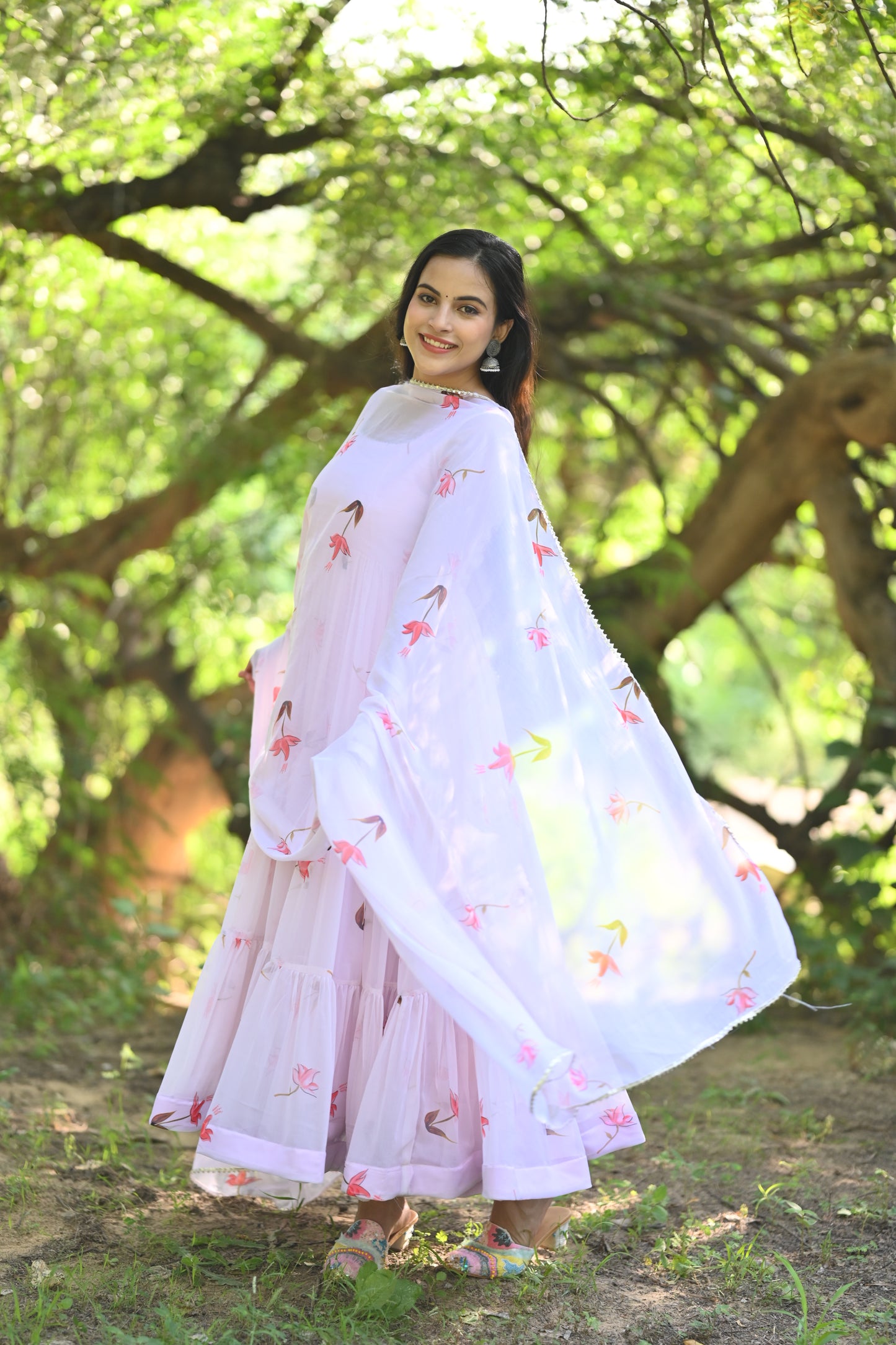 Lotus Anarkali