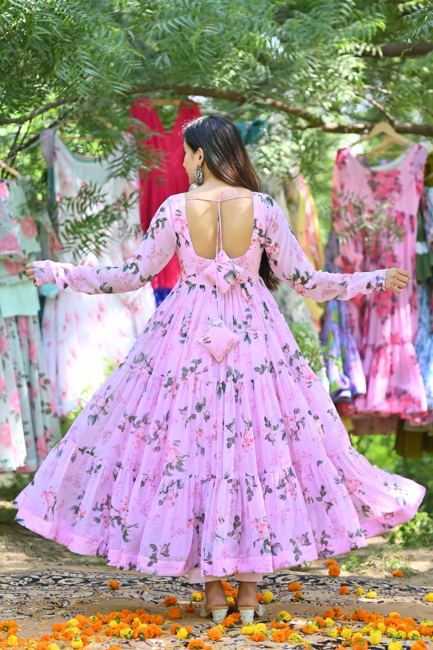 Blush Pink Anarkali