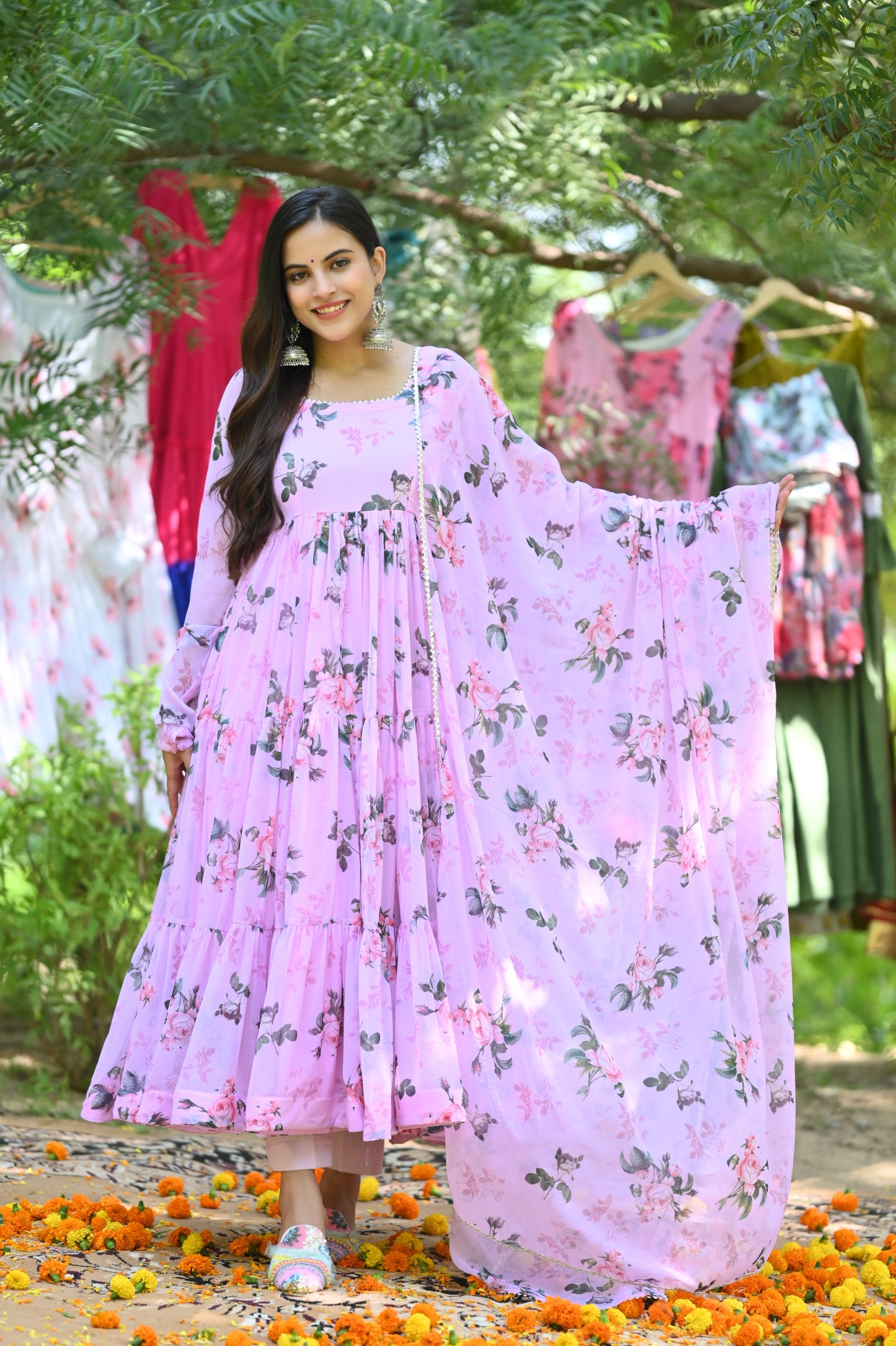 Blush Pink Anarkali