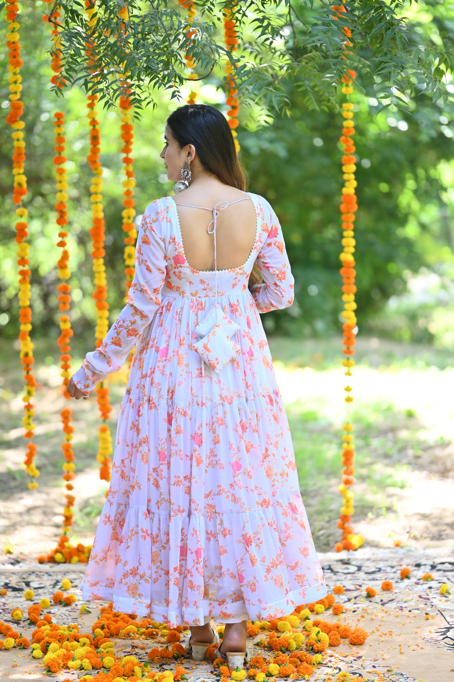 Marigold Anarkali
