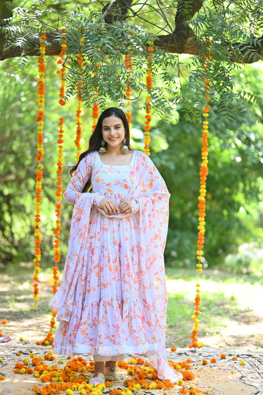 Marigold Anarkali